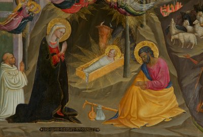 Nativity (Detail) by Bicci di Lorenzo